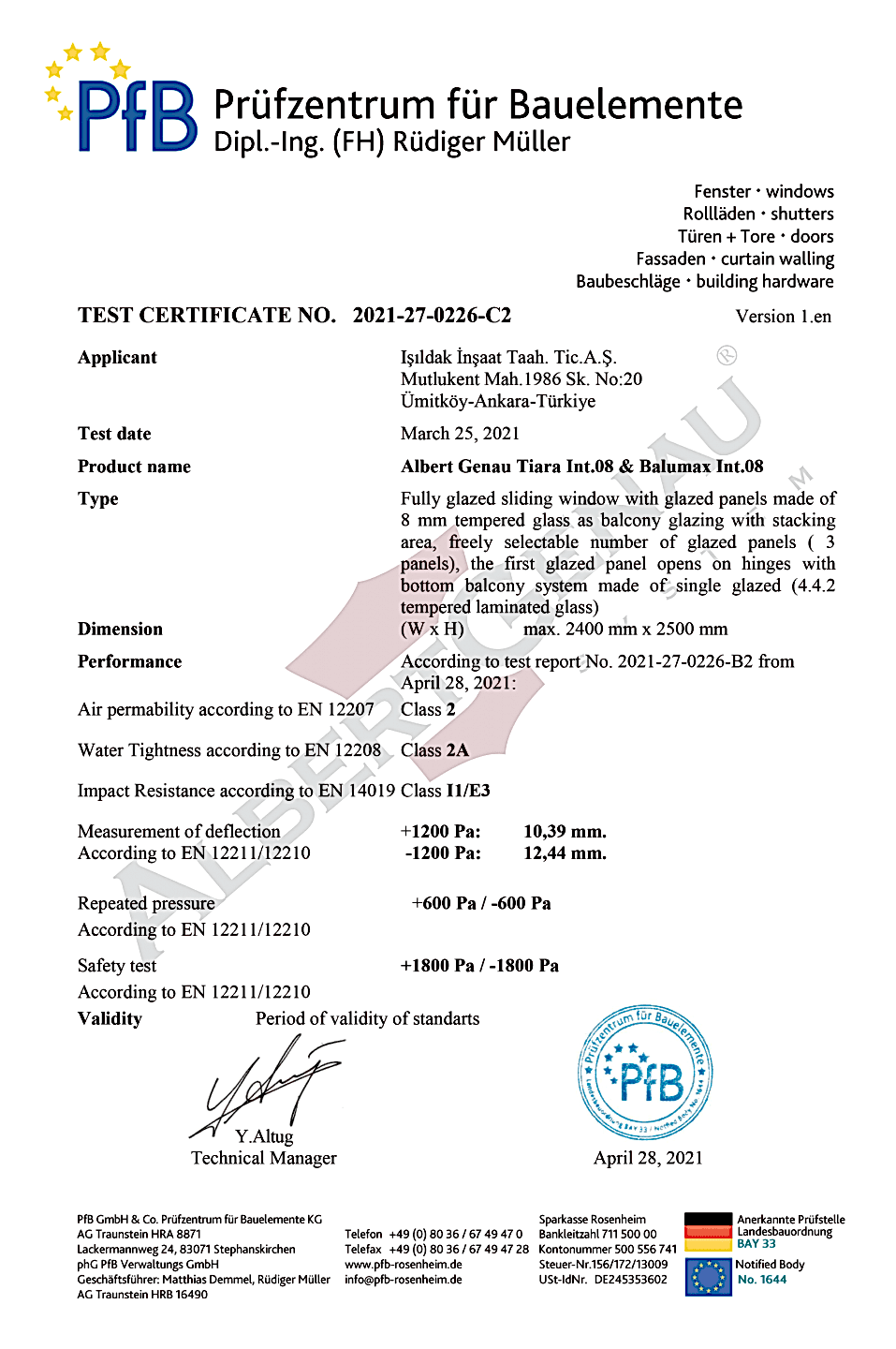 TiaraInt08 BalumaxInt08 PfB TEST