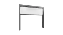 Giyotin Cam Sistemleri: Üstte Toplanır Giyotin Cam Sistemi