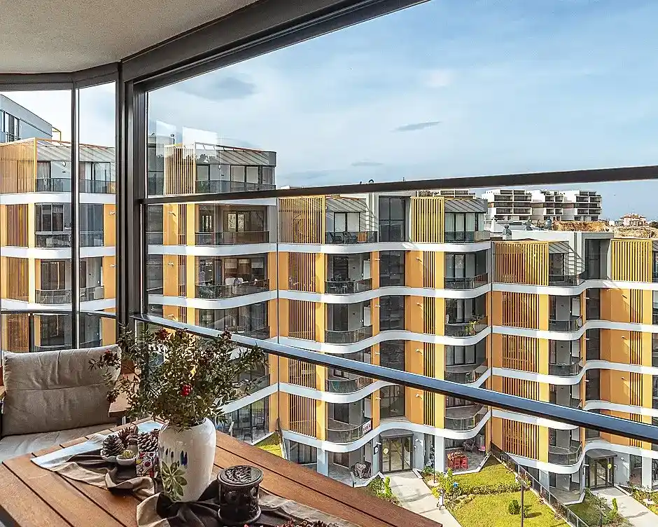 Tam panoramik manzara